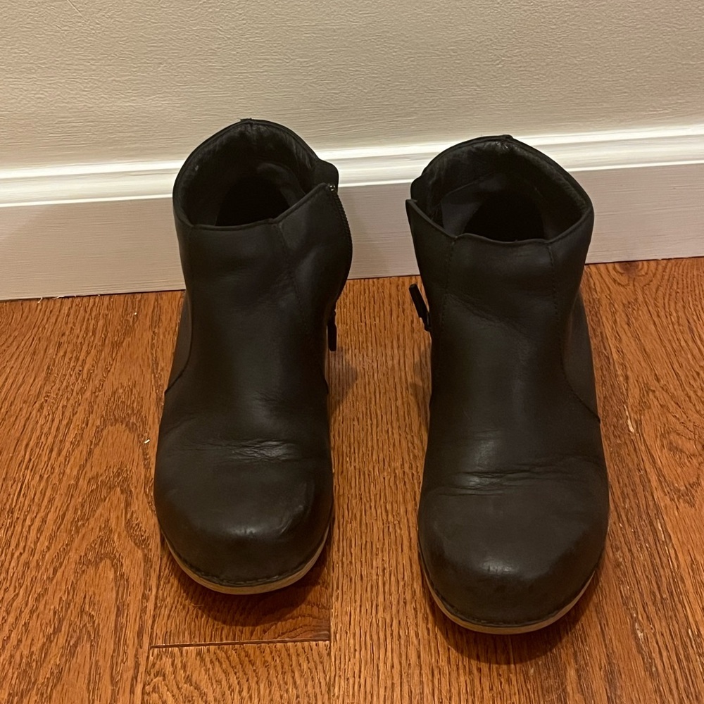 Dansko Black Ankle Boots
